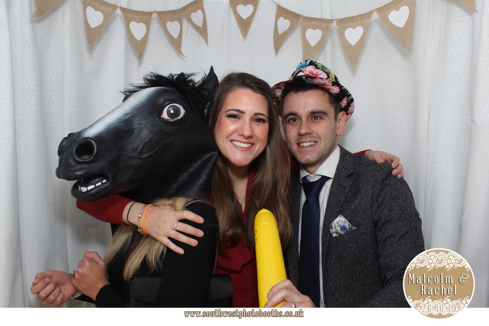 Malcolm and Rachel | View more photos from the event at gallery.southwestphotobooths.co.uk/u/SWPB/Malcolm-and-Rachel